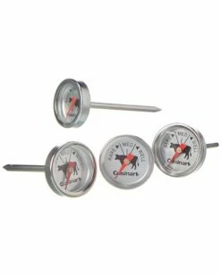 Cuisinart Outdoor Steak Thermometers (Set Of 4) Home Kitchen Tools & Gadgets