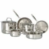 Cuisinart Chef's Classic Stainless 11pc Set Home Cookware