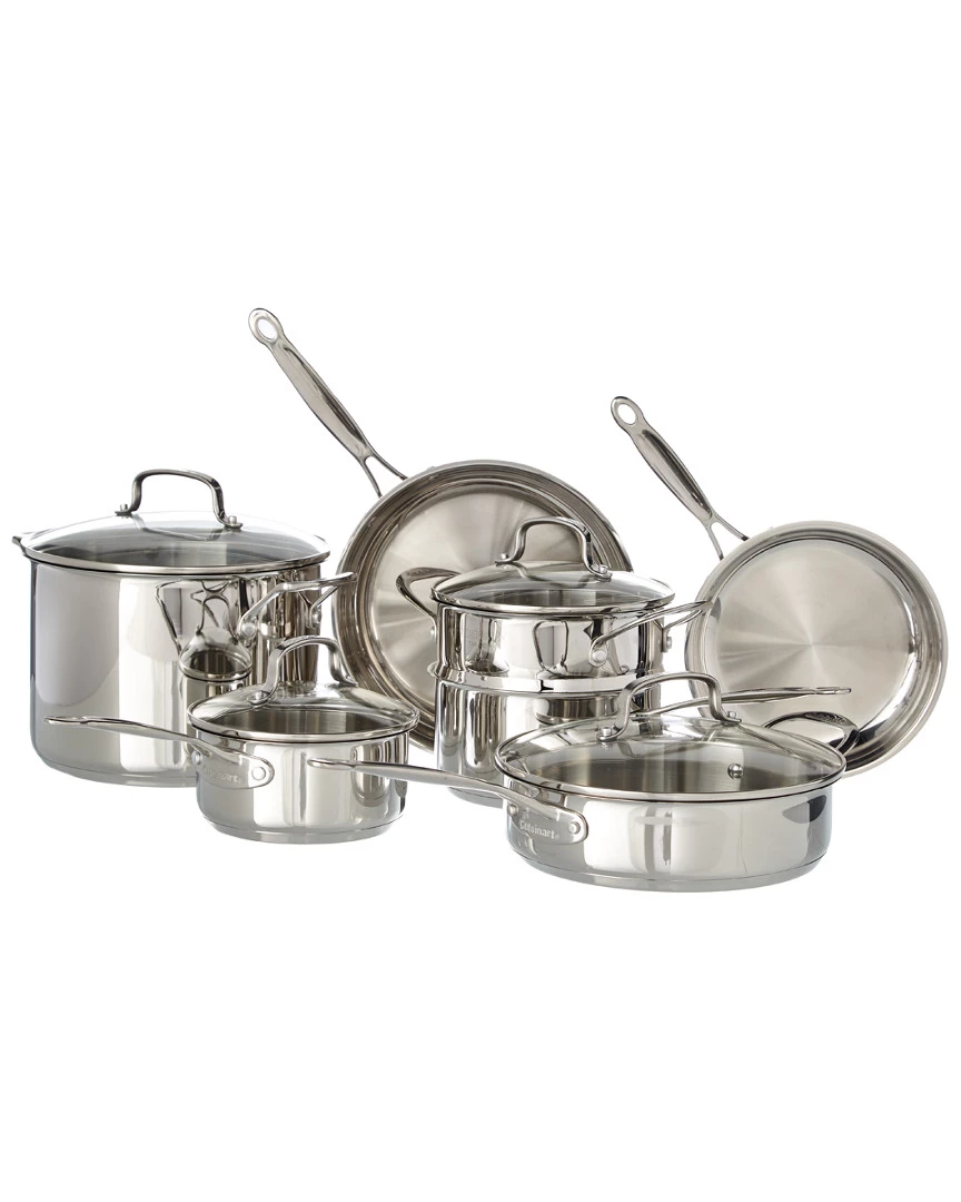 Cuisinart Chef's Classic Stainless 11pc Set Home Cookware