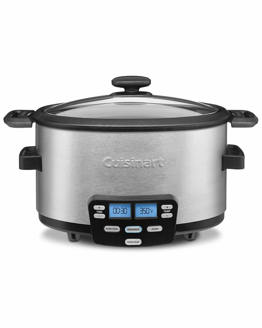 Cuisinart Cook Central 4qt 3-in-1 Multicooker Home Kitchen Appliances