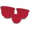 Cuisinart Red Mixing Bowls (Set Of 3) Home Kitchen Tools & Gadgets
