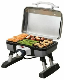 Cuisinart Outdoor Electric Tabletop Grill Home Kitchen Appliances