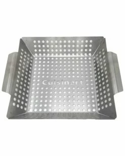 Cuisinart 11in Stainless Steel Grill Wok Home Kitchen Tools & Gadgets