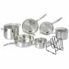 Cuisinart Smartnest 11PC Stainless Steel Cookware Set Home
