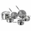 Cuisinart 10PC Stainless Steel Cookware Set Home