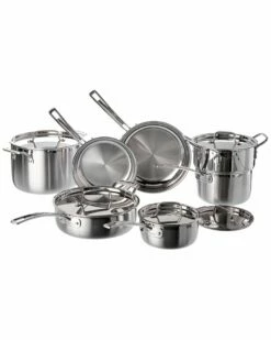 Cuisinart 12PC Stainless Steel Cookware Set Home