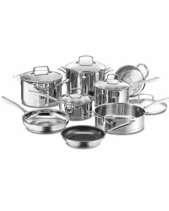 Cuisinart 13PC Stainless Steel Cookware Set Home