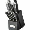 Cuisinart 13Pc Stainless Steel Cutlery Block Set - Graphix Collection Home Flatware & Cutlery