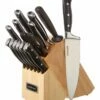 Cuisinart 15Pc Black T/R Cutlery Block Set Home Flatware & Cutlery