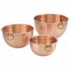 Cuisinart 3PC Copper Mixing Bowl Set (1.5Qt, 3Qt, & 5Qt) Home Kitchen Tools & Gadgets