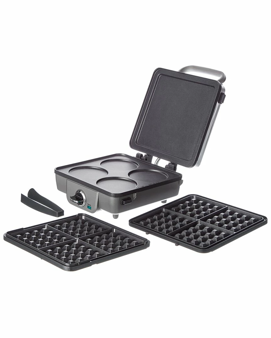 Cuisinart 4-Slice Belgian Waffle Maker With Pancake Plates Home Kitchen Appliances - Image 2