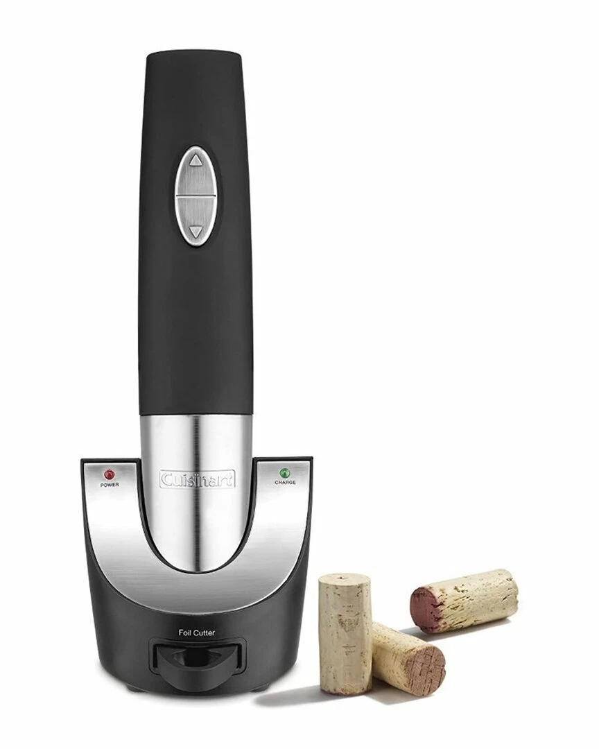 Cuisinart Cordless Rechargeable Wine Opener Set Home Bar Carts & Accessories - Image 2
