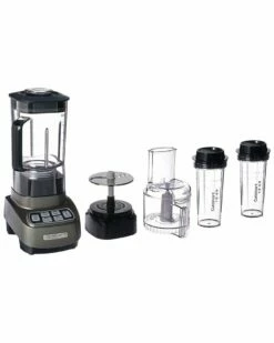 Cuisinart Velocity Ultra Trio 1 Hp Blender/Food Processor With Travel Cups Home Kitchen Appliances