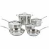 Cuisinart Chef's Classic 10pc Cookware Set Home