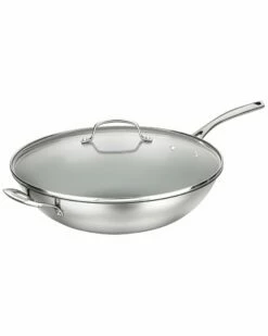 Cuisinart 14in Non-Stick Stir Fry Pan Home Cookware