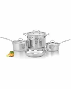 Cuisinart 7PC Stainless Steel Cookware Set Home