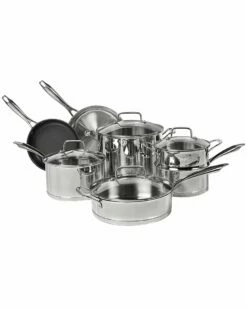 Cuisinart Professional Series 11PC Stainless Steel Cookware Set Home