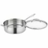 Cuisinart 3 Qt. Saute Pan With Helper & Cover Home Cookware