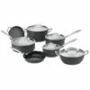 Cuisinart Greengourmet 12PC Hard-Anodized Nonstick Cookware Set Home