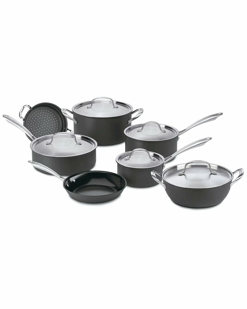 Cuisinart Greengourmet 12PC Hard-Anodized Nonstick Cookware Set Home