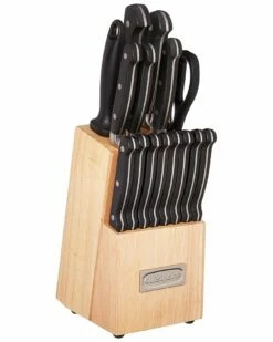 Cuisinart 16Pc Triple Rivet Cutlery Block Set Home Flatware & Cutlery
