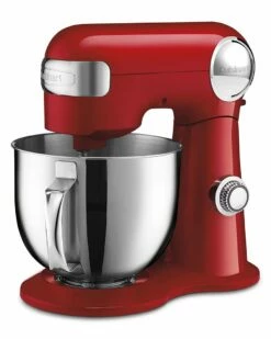 Cuisinart Red 5.5-Quart Stand Mixer Home Kitchen Appliances