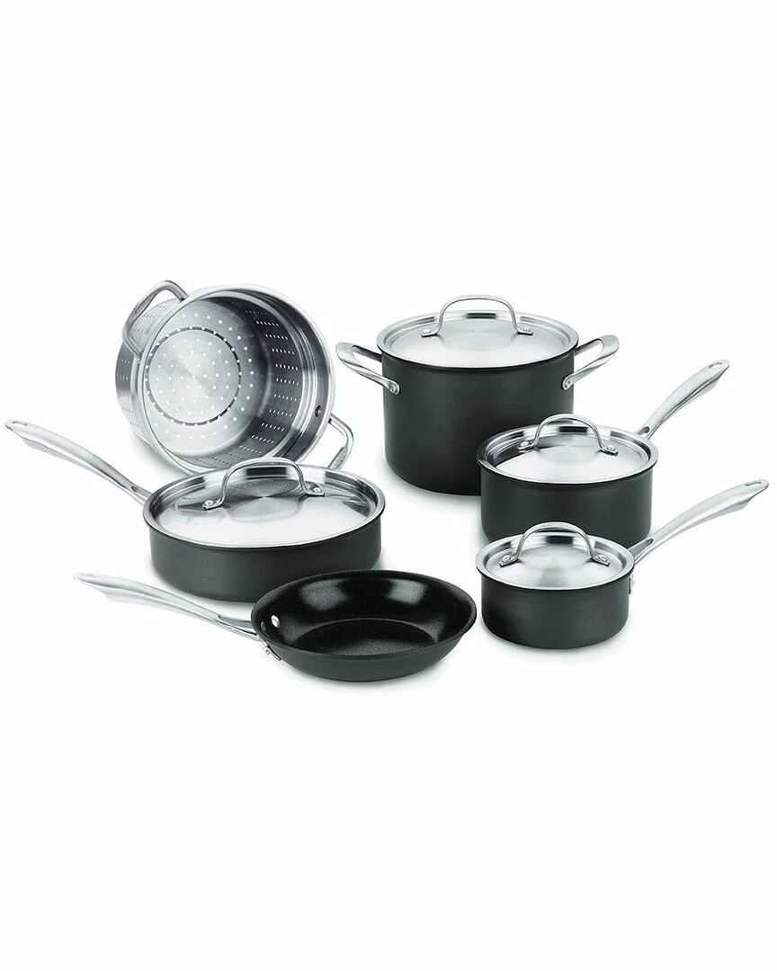 Cuisinart Gourmet Hard Anodized 10PC Cookware Set Home