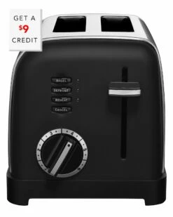 Cuisinart 2-Slice Metal Classic Toaster With $9 Credit Home Kitchen Appliances