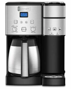 Cuisinart 10-Cup Coffee Thermal And Single Serve Coffee Make Home Coffee, Espresso & Tea