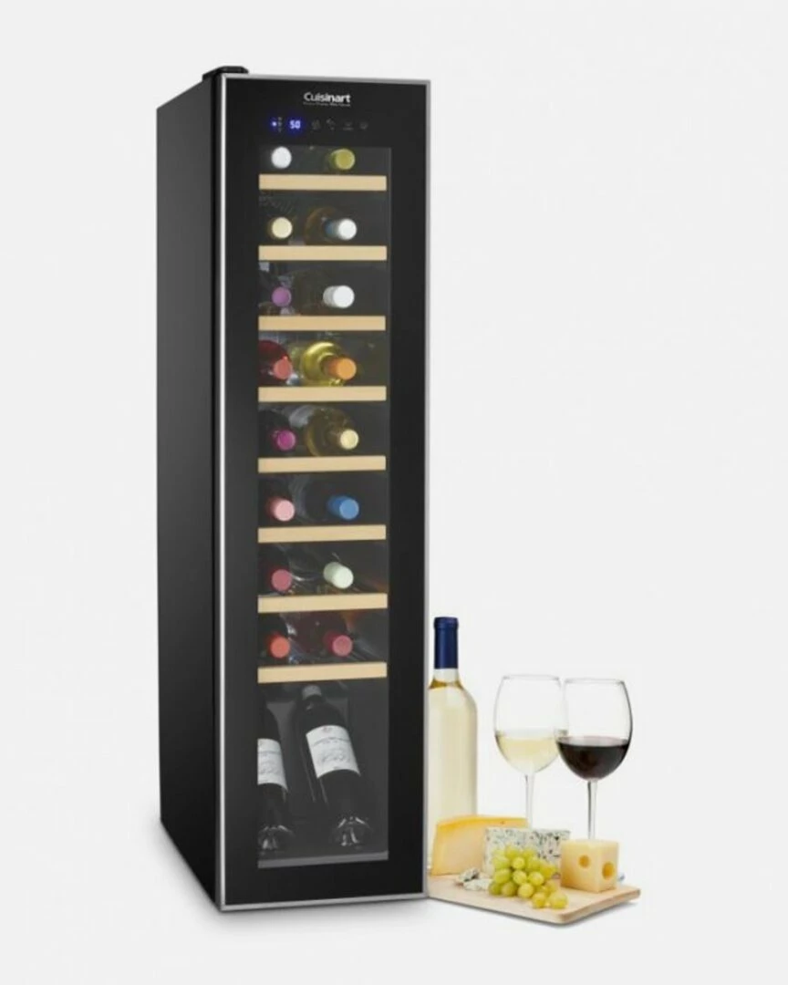 Cuisinart 18-Bottle Private Reserve Wine Cellar With Compressor Home Bar Carts & Accessories