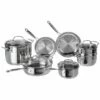 Cuisinart 11PC Stainless Steel Cookware Set Home