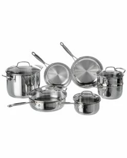 Cuisinart 11PC Stainless Steel Cookware Set Home