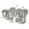 Cuisinart 17PC Stainless Steel Cookware Set Home